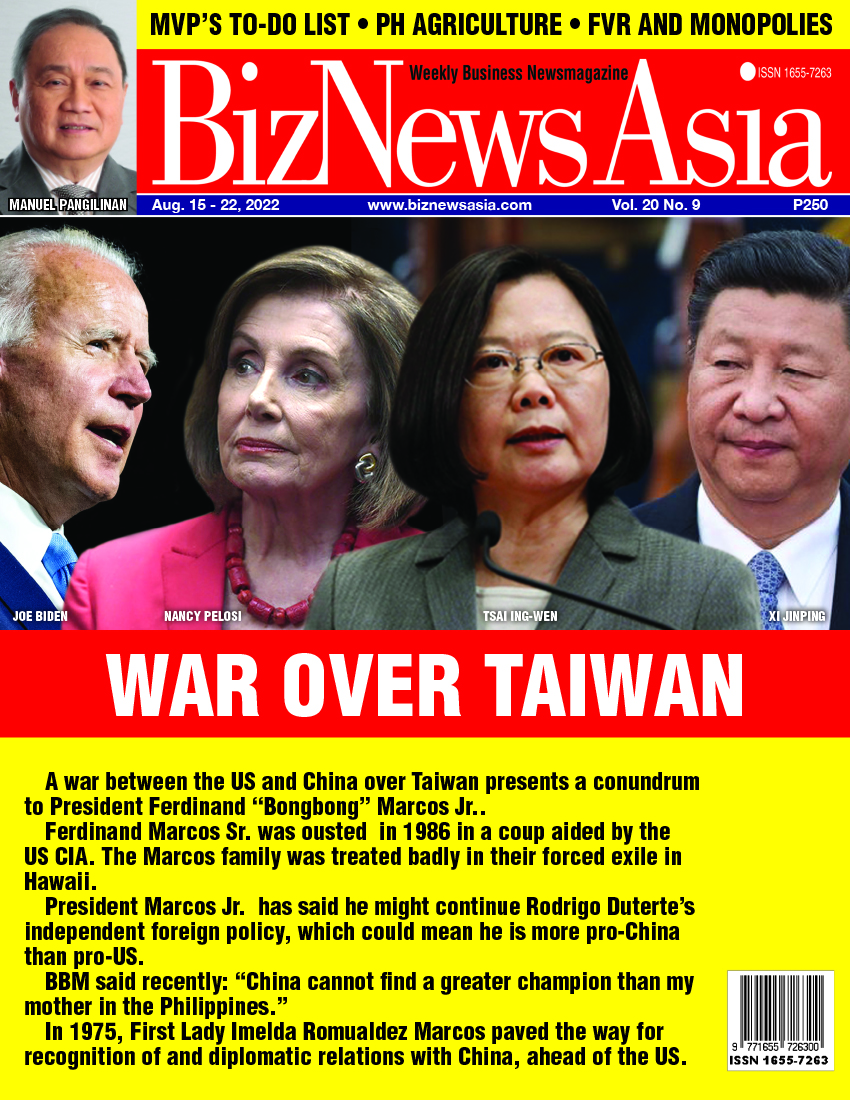 WAR OVER TAIWAN – BizNewsAsia