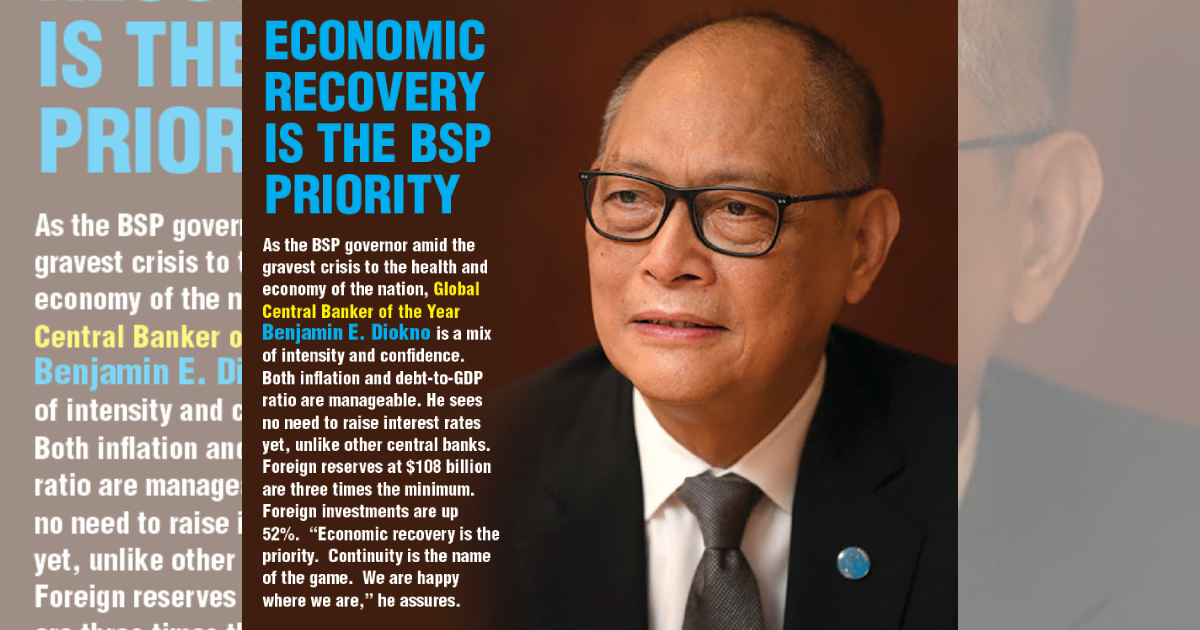 The outlook per BSP Governor Diokno