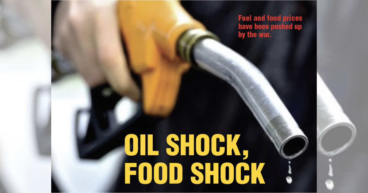 Oil shock, food shock