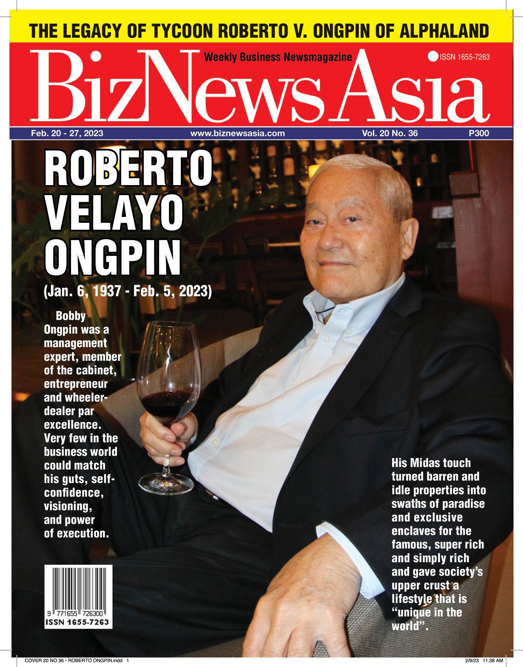 ROBERTO VELAYO ONGPIN – BizNewsAsia