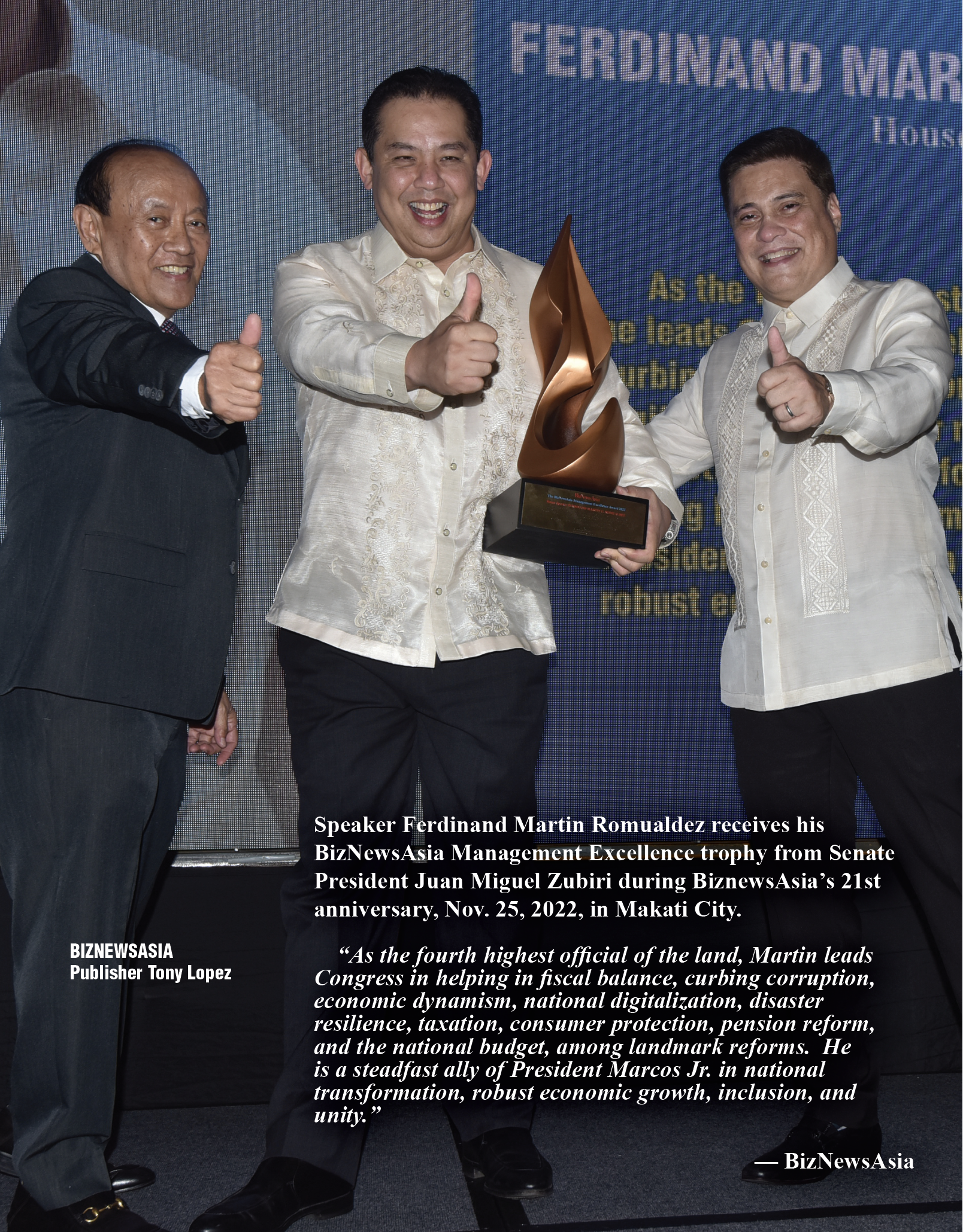 The Speaker of the House – BizNewsAsia