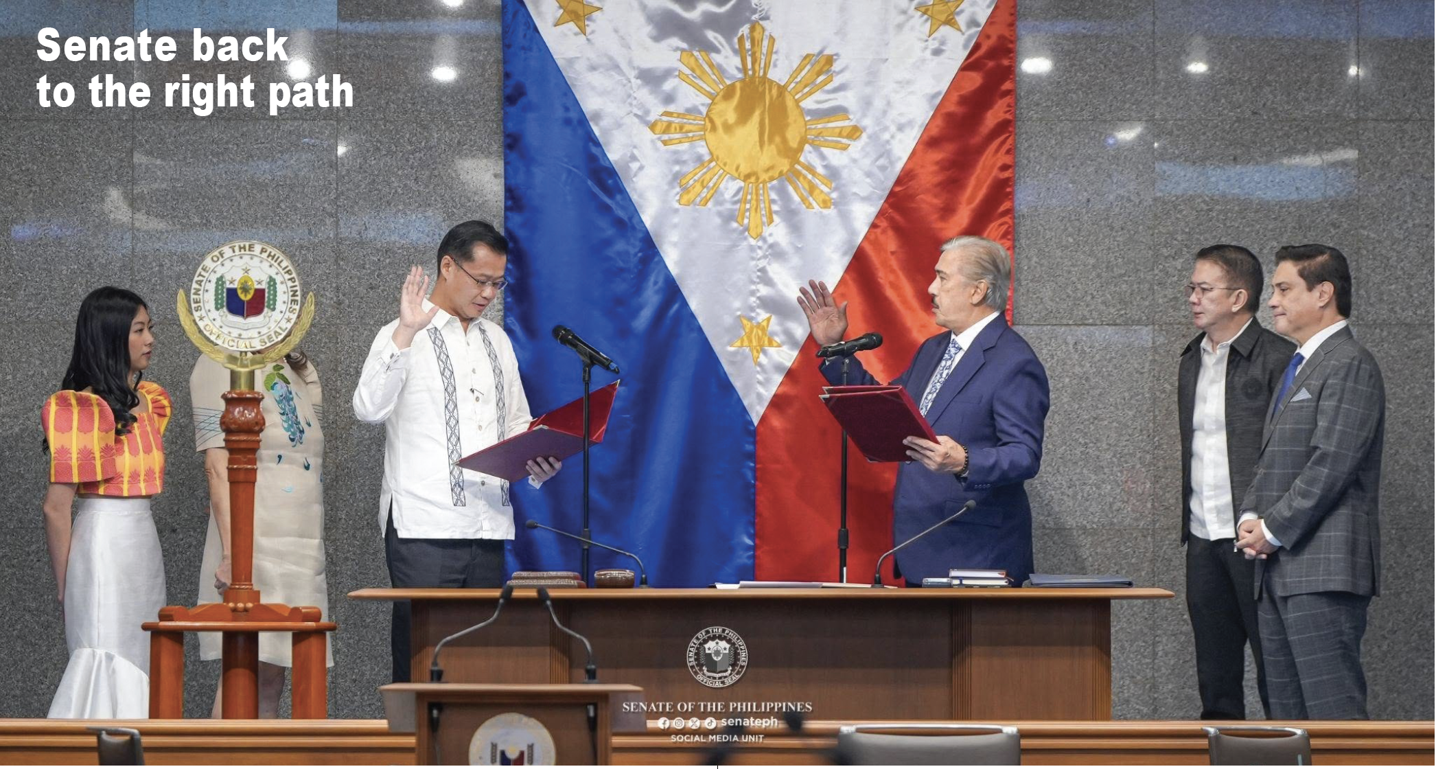 Senate President Win