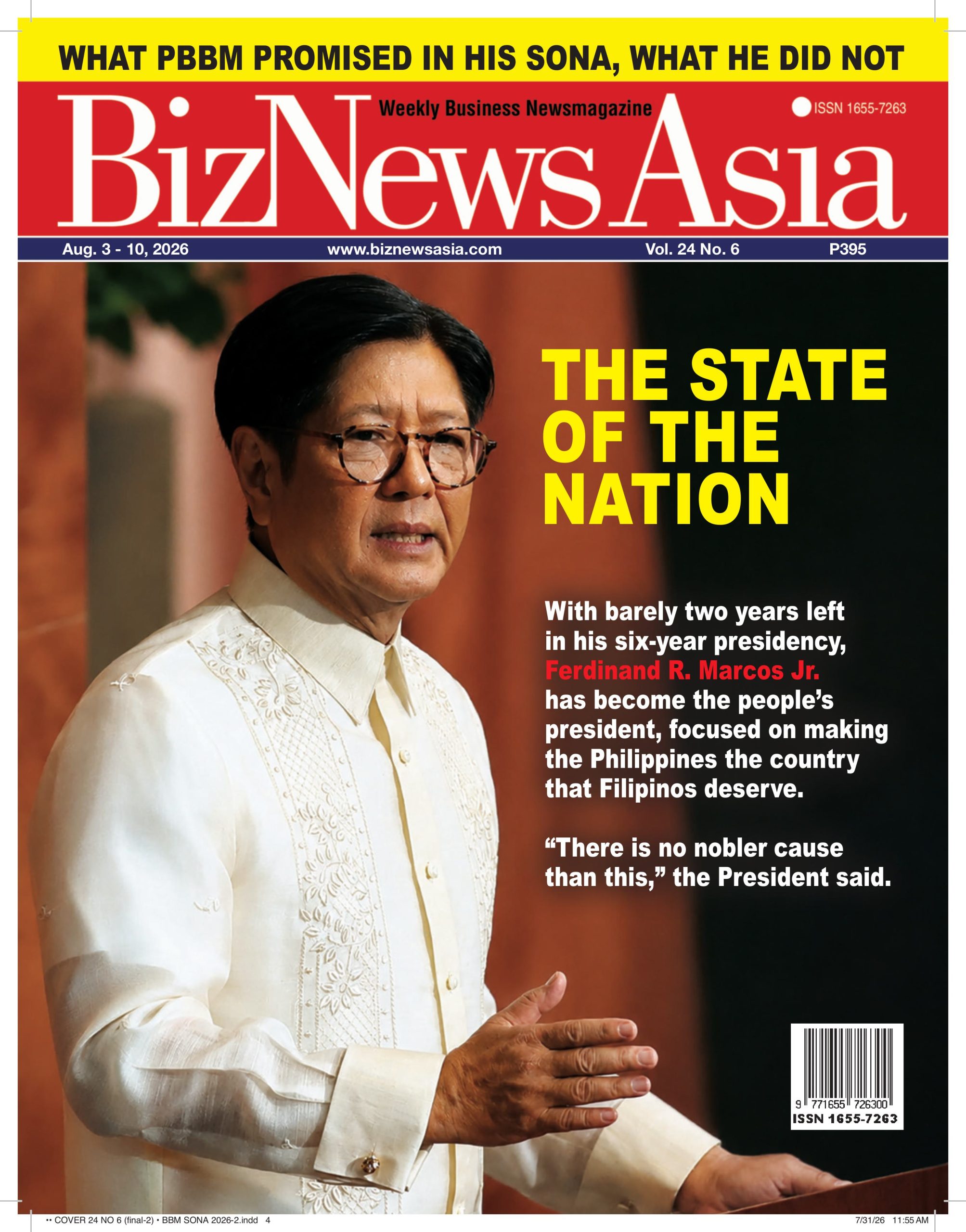 THE STATE OF THE NATION